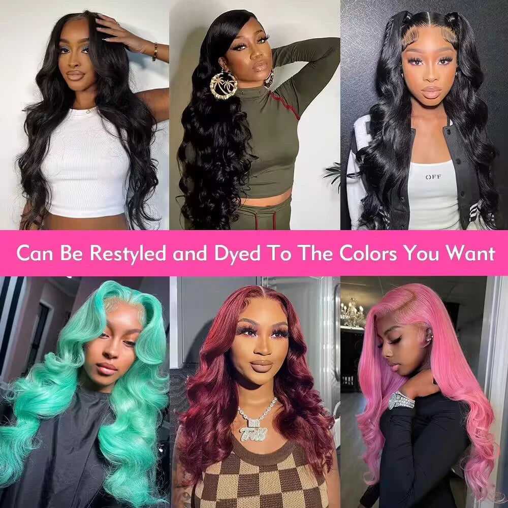 Body Wave Lace Front Human Hair Wigs