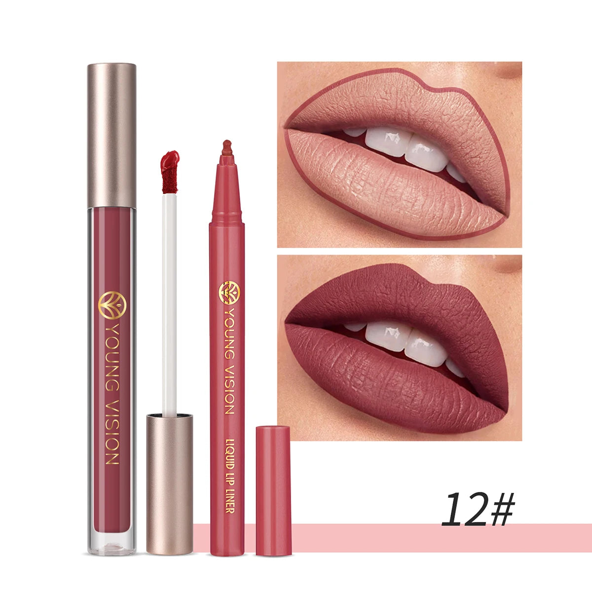 Lip Glaze + Lip Liner