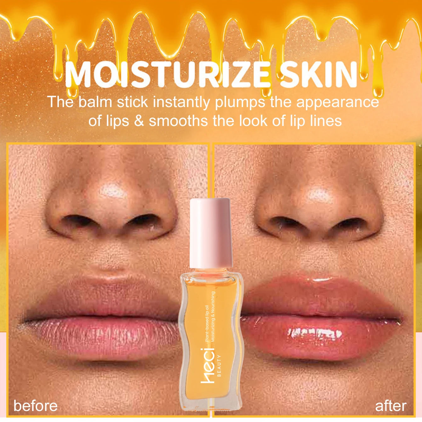4pcs Moisturizing Jelly Lip Gloss