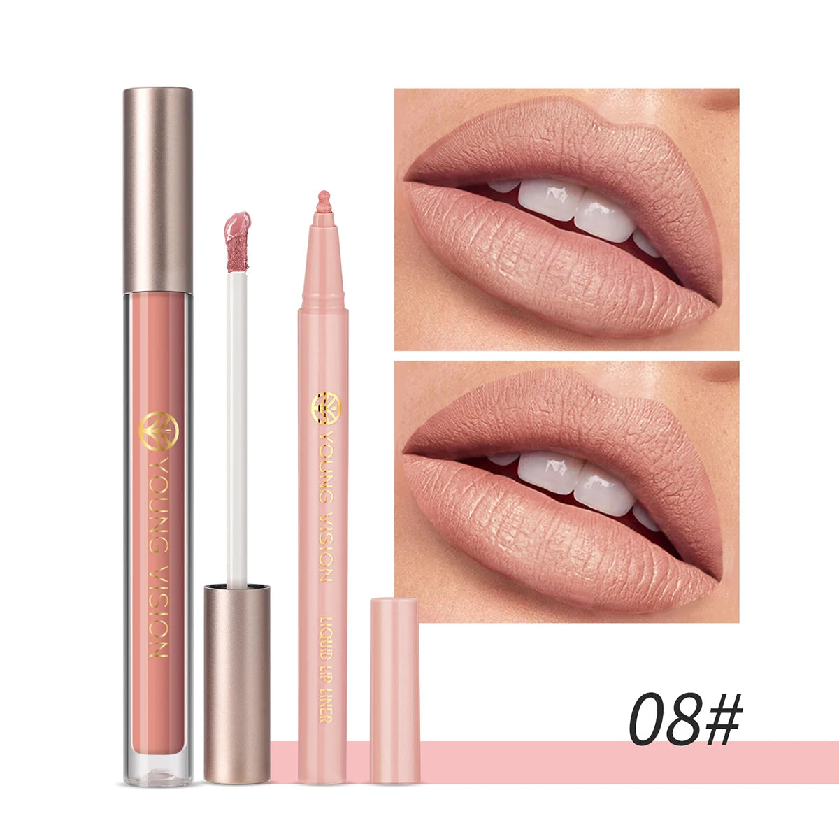 Lip Glaze + Lip Liner