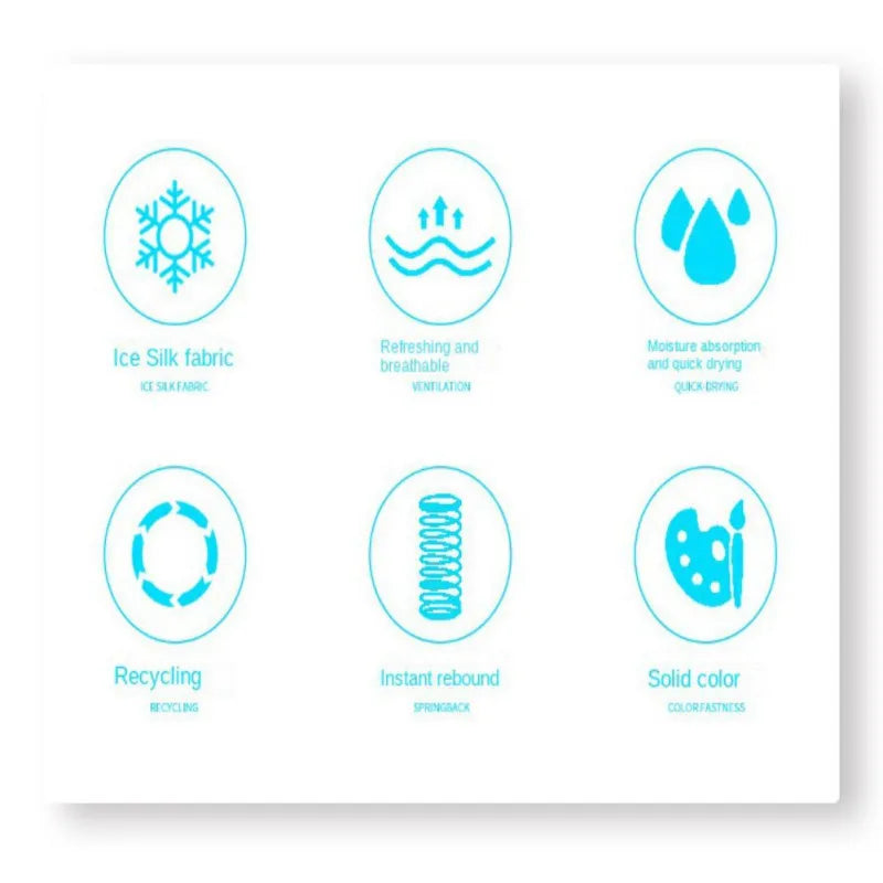 Cooling Microfiber Towel; Breathable and Quick-Drying