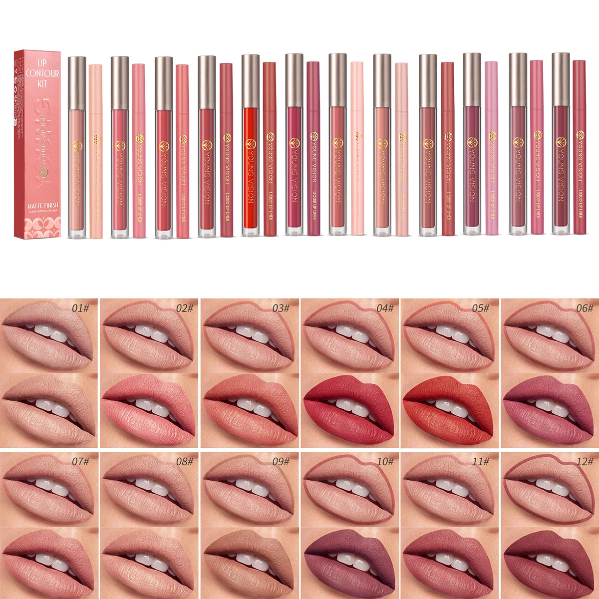 Lip Glaze + Lip Liner