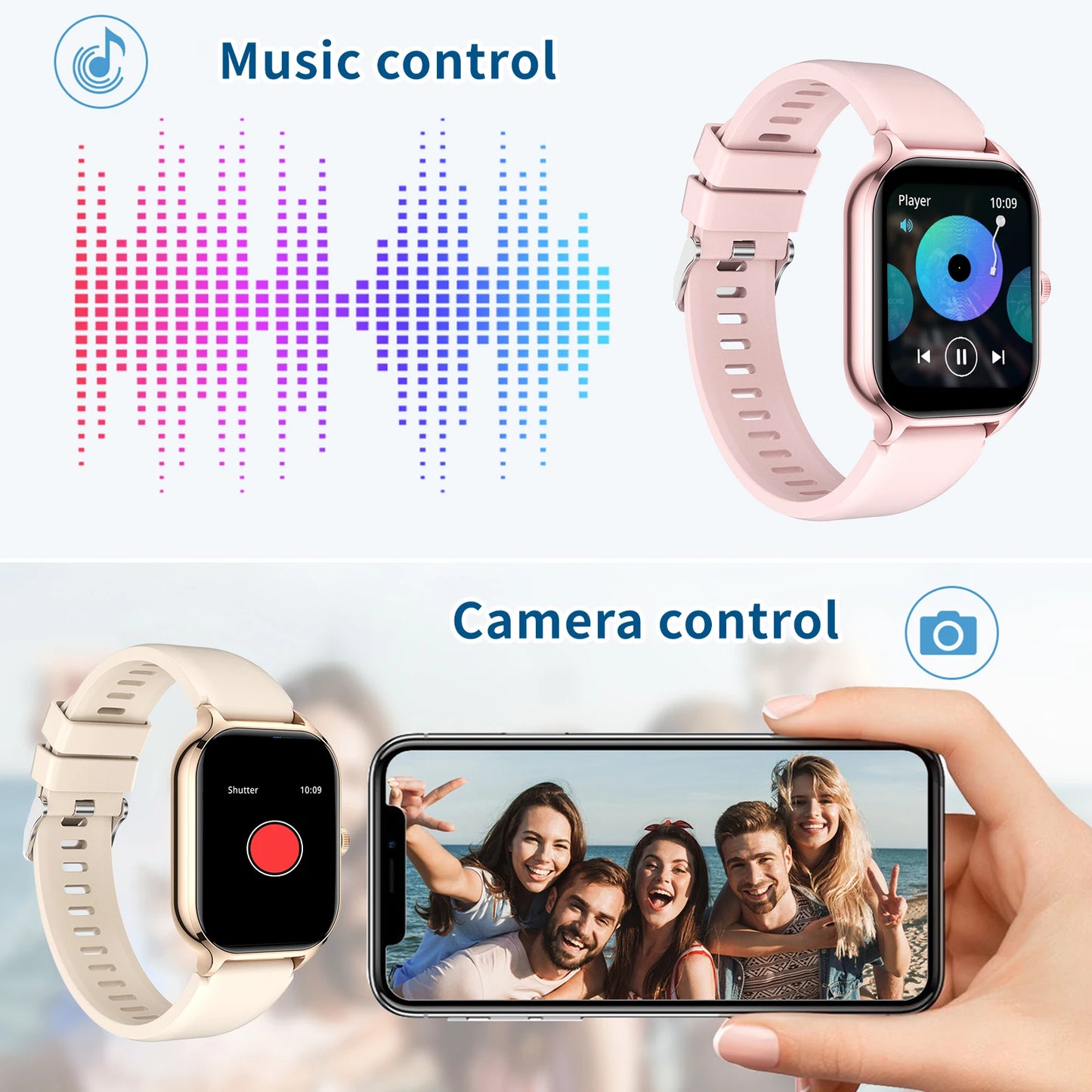Smart Watch: Call/Sport/Health