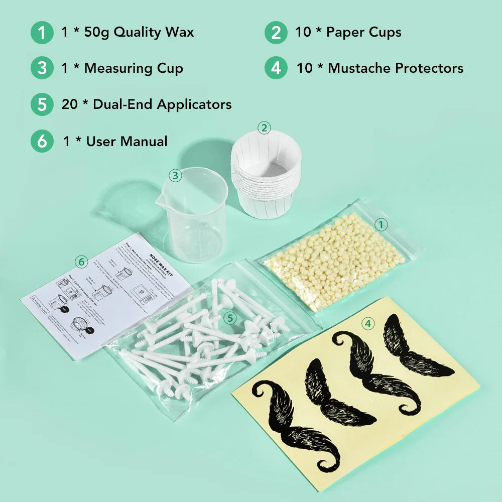 Painless Waxing Hair Removal Kit