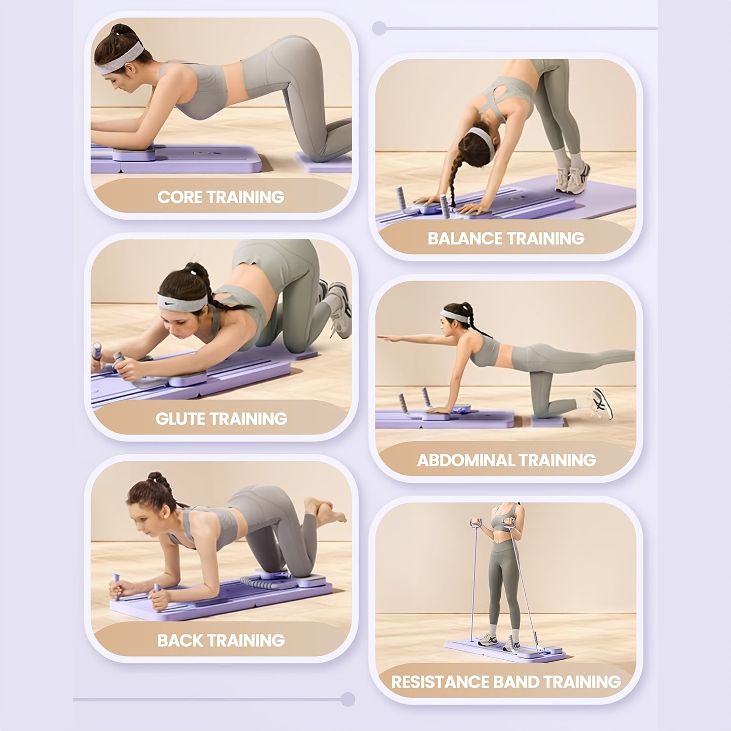 Pilates Home Workout Board