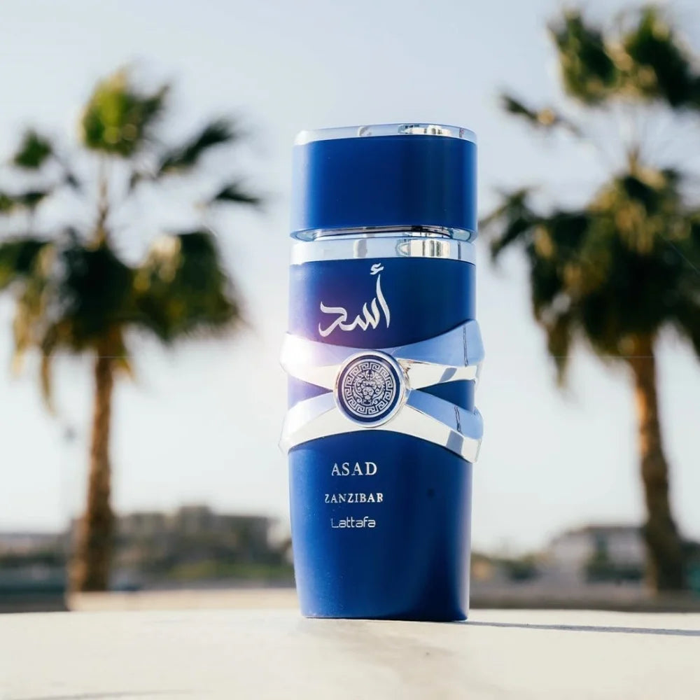 Lattafa Asad Zanzibar For Men Spray Luxury Fragrance