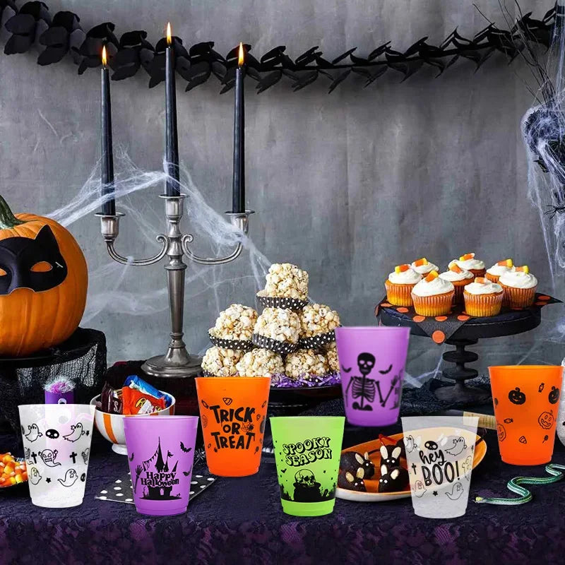 Halloween Plastic Drinking Cups