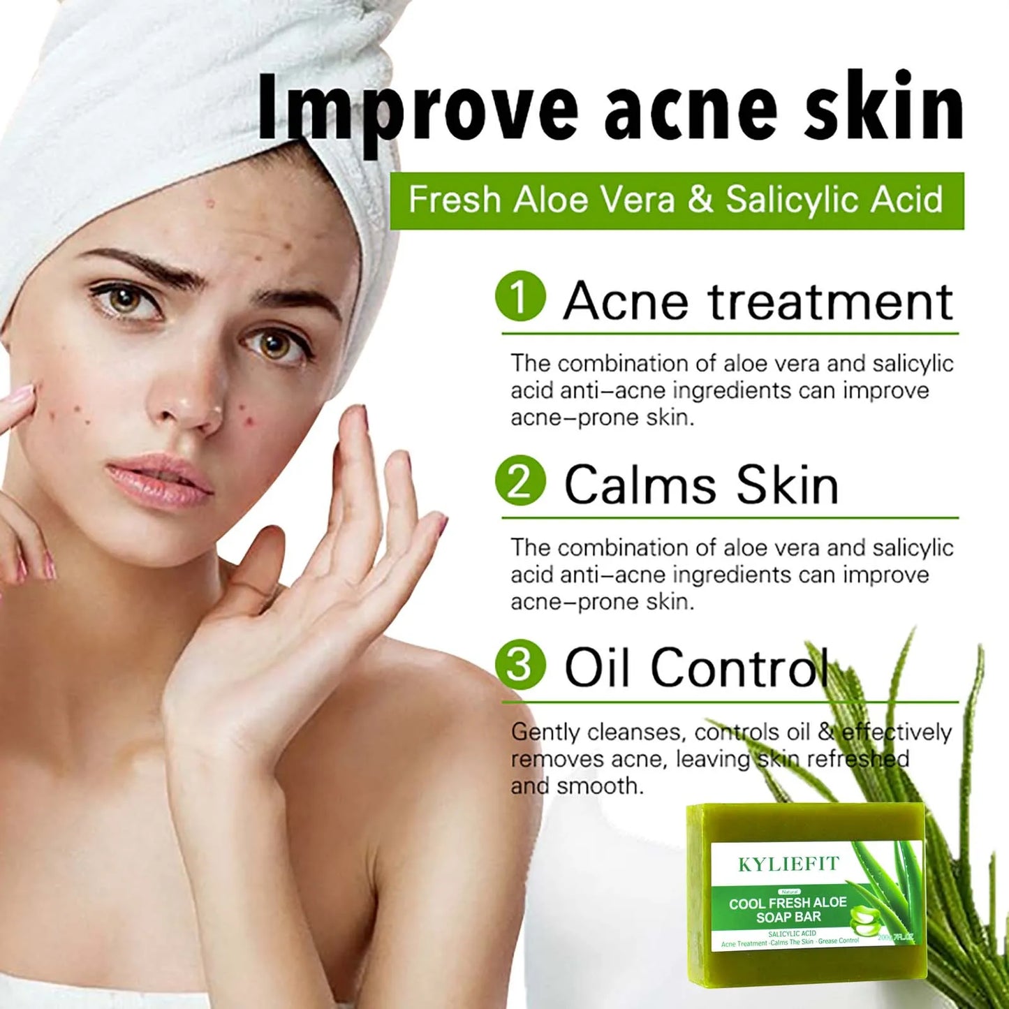 Aloe Vera  Soap Wash for Women & Men