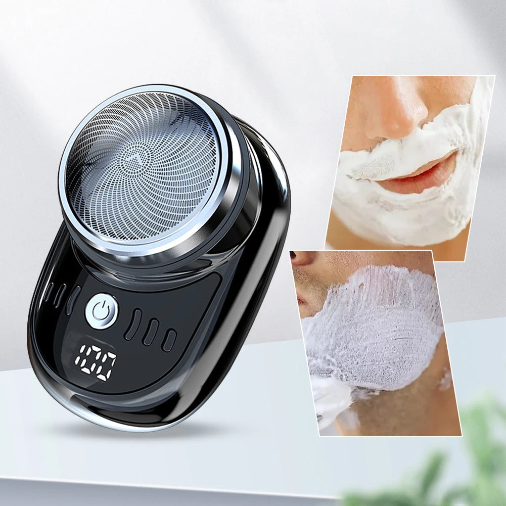 Men Mini Electric Travel Rechargeable Shaver