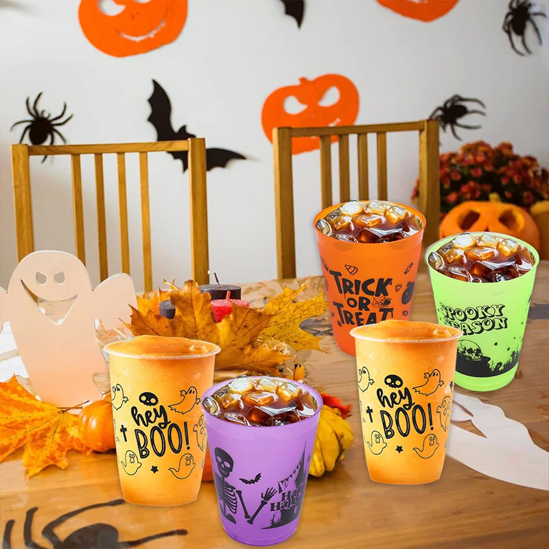 Halloween Plastic Drinking Cups