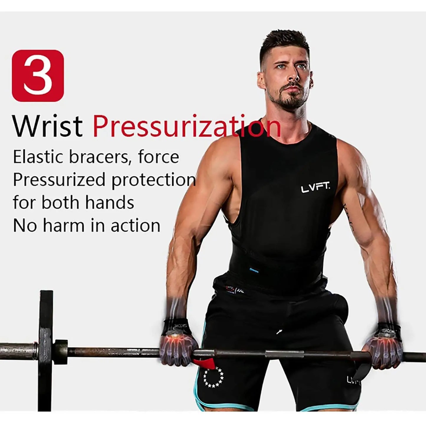 Wrist Straps, Strength Training, Adjustable Non-slip