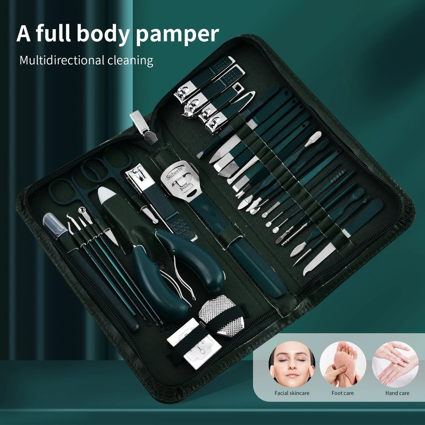 Manicure/Pedicure Tools Set Men/Women