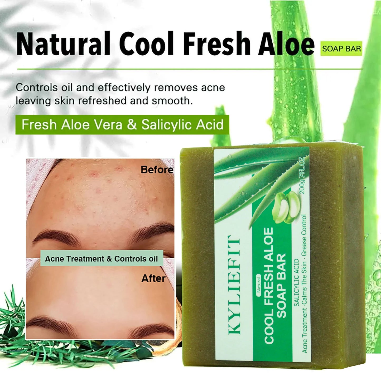 Aloe Vera  Soap Wash for Women & Men