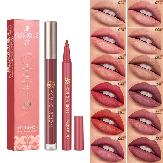 Lip Glaze + Lip Liner