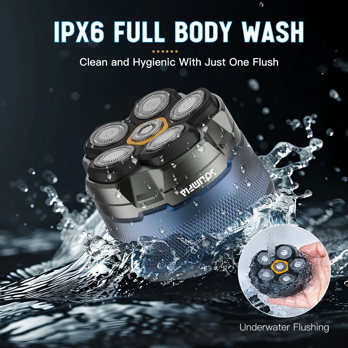 Electric Razor for Bald Men