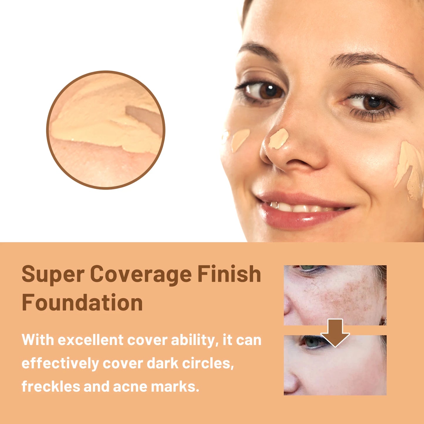 Super Coverage Finish Foundation Cream