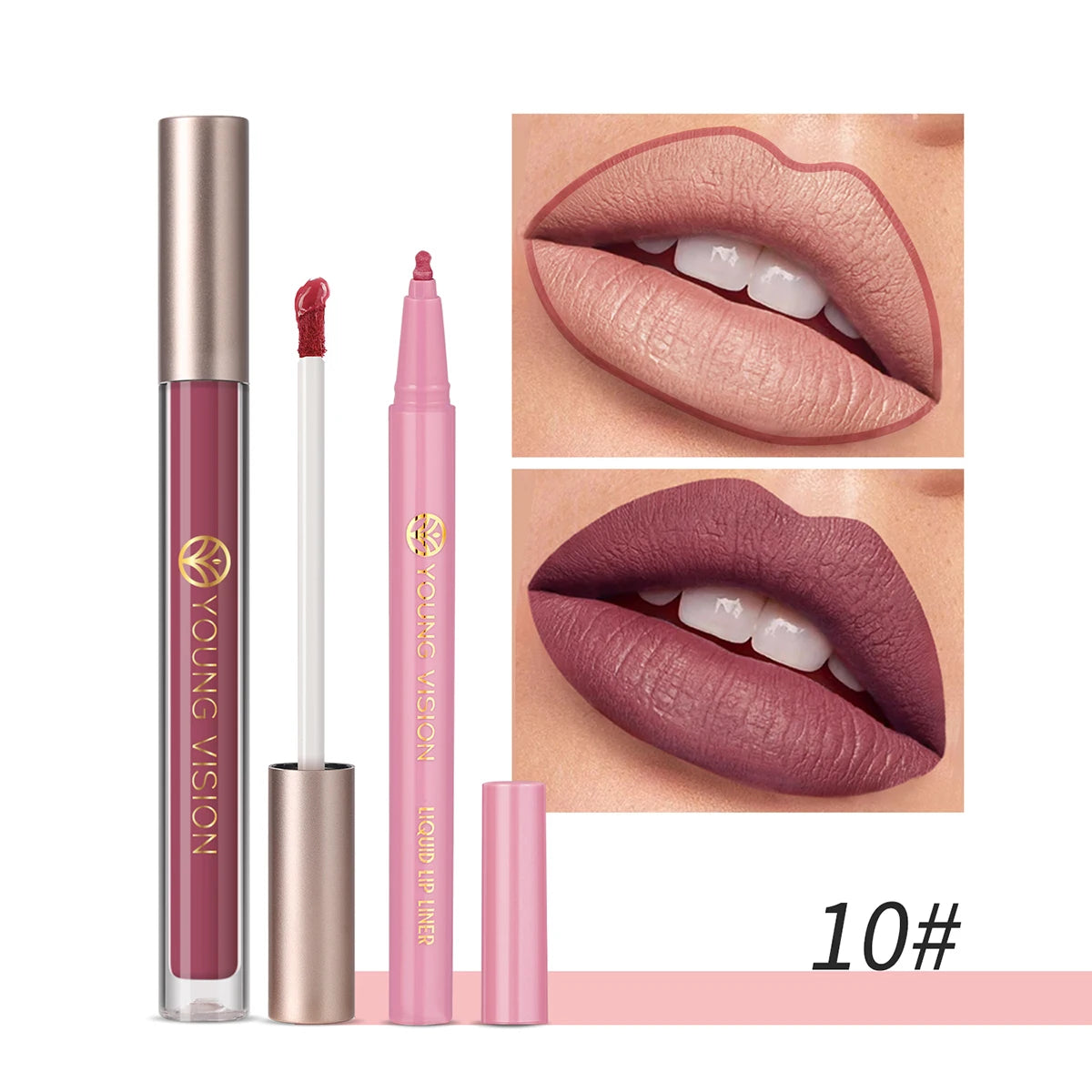 Lip Glaze + Lip Liner