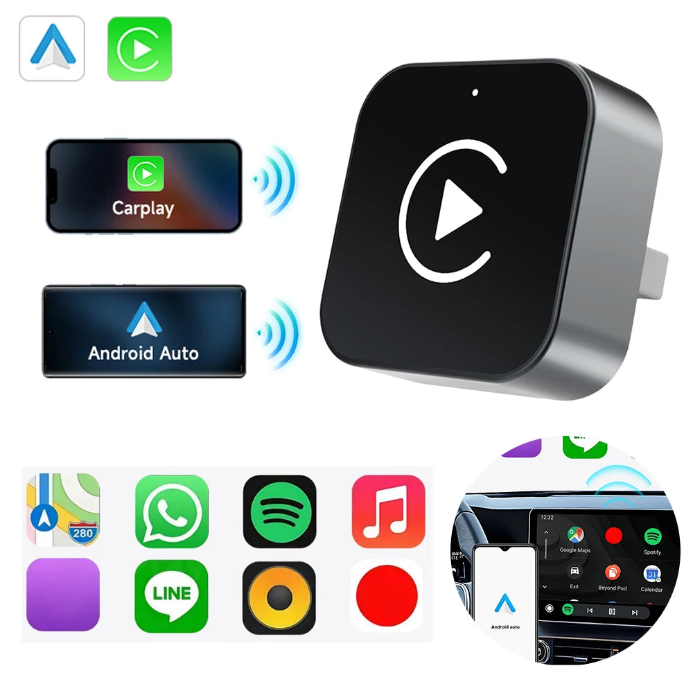 Wireless Auto Adapter Plug & Play