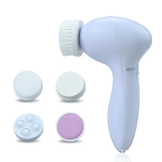 5 in 1 Electric Face Cleansing Brush/Massager