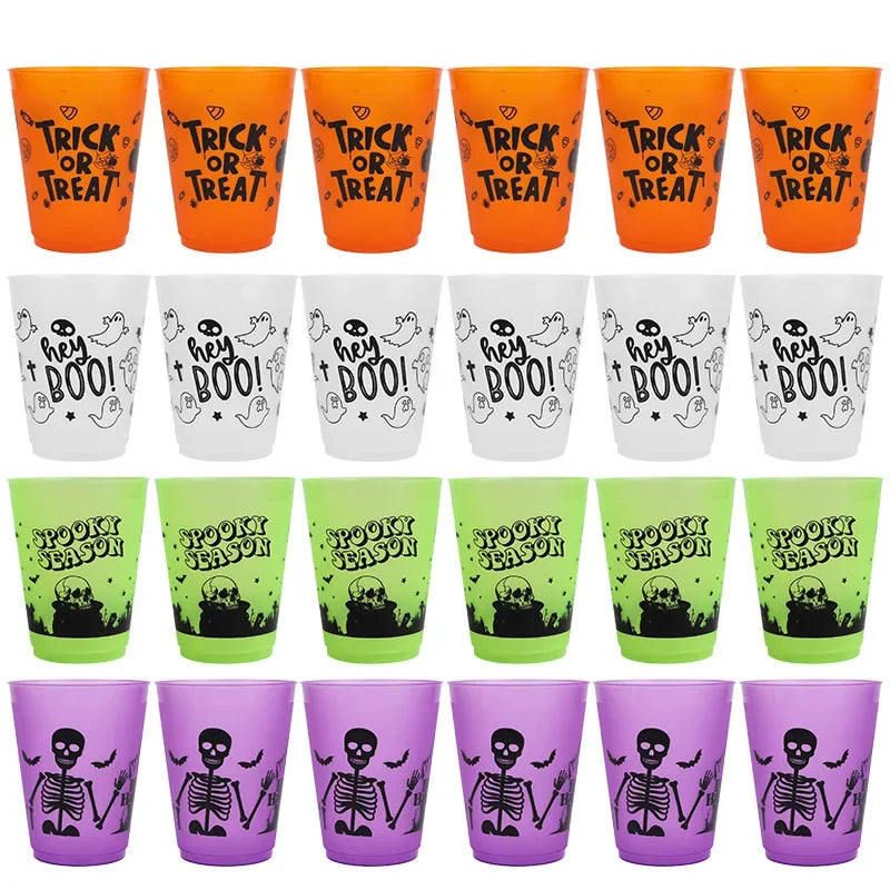 Halloween Plastic Drinking Cups