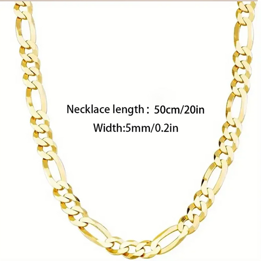 14K Gold Plated Chain Link Necklace