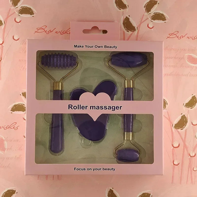 Facial Massager Roller Face Body Neck Eyes Cellulite