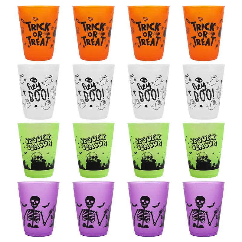 Halloween Plastic Drinking Cups