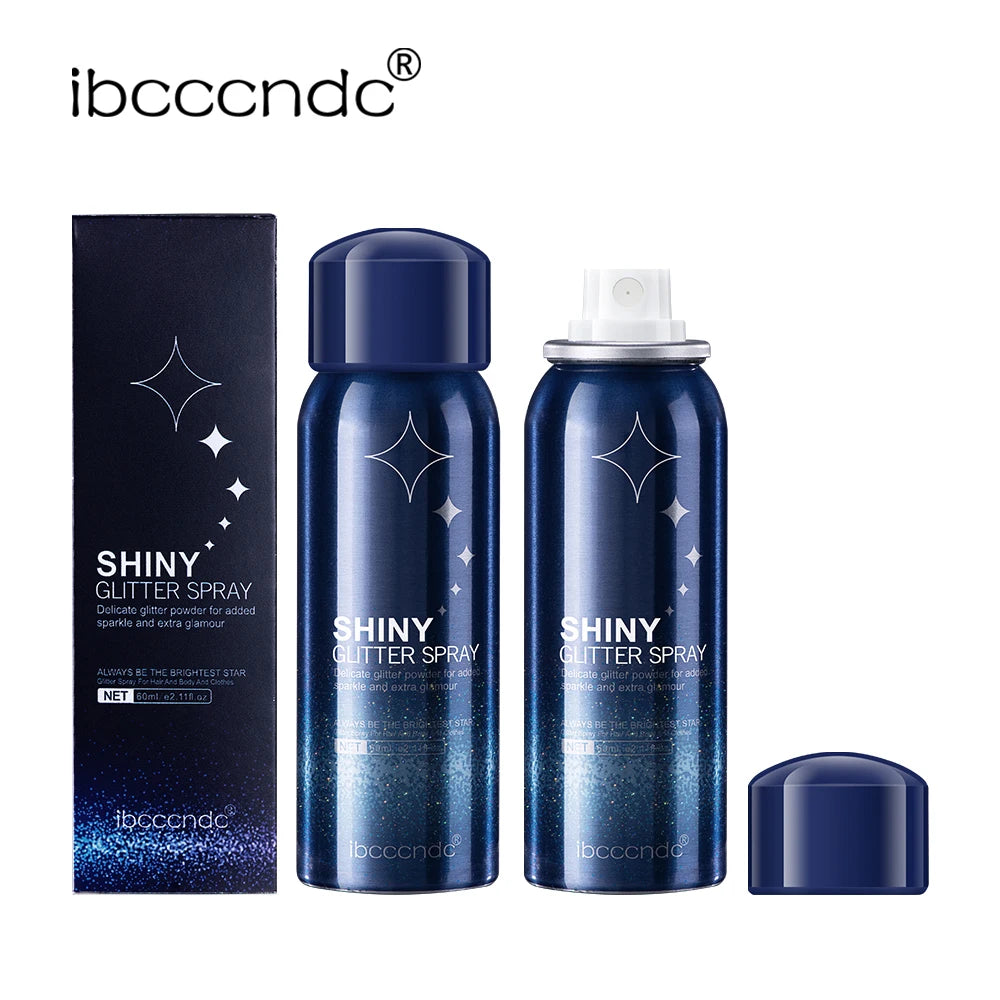 Body Glitter Spray for Hair, Body and Clothes