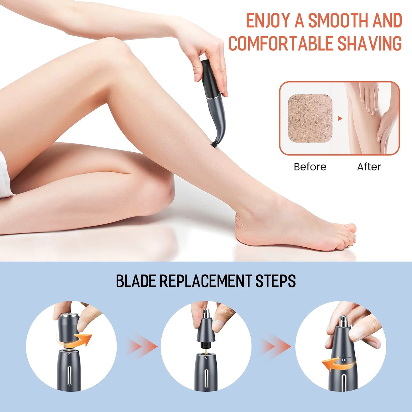 Electric Razors for Women & Men