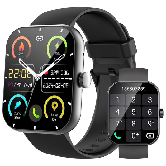 Smart Watch (Waterproof), 100+ Sport Modes