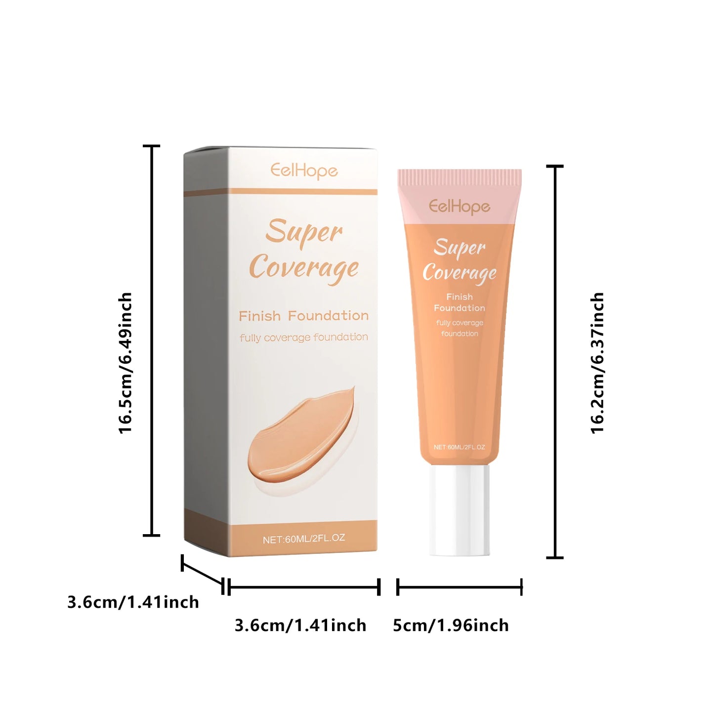 Super Coverage Finish Foundation Cream