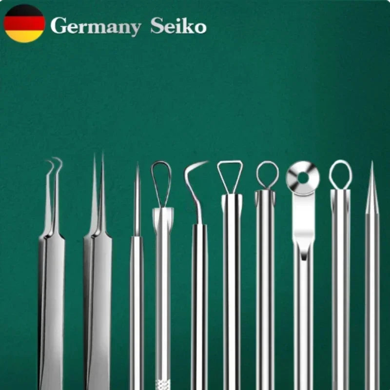 11Pcs  Facial Pore Cleaning Care Tools