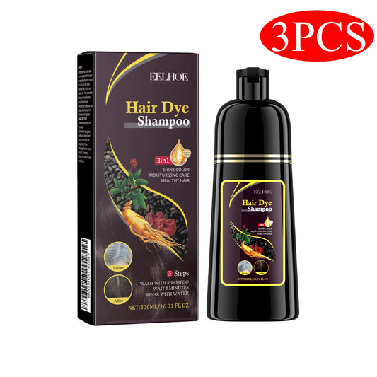 3-in-1 Shampoo Natural Herbal Hair Dye