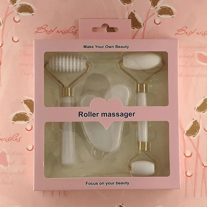 Facial Massager Roller Face Body Neck Eyes Cellulite