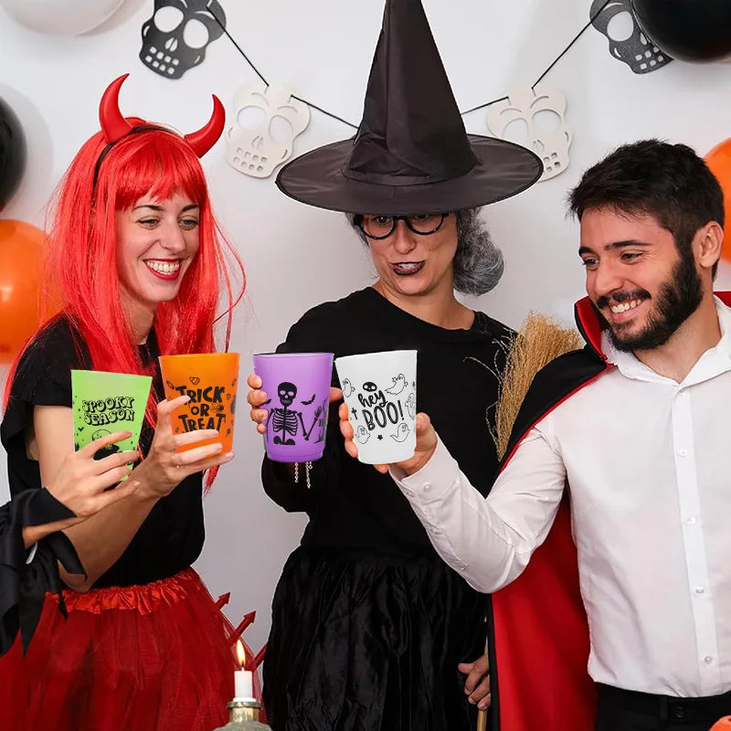 Halloween Plastic Drinking Cups