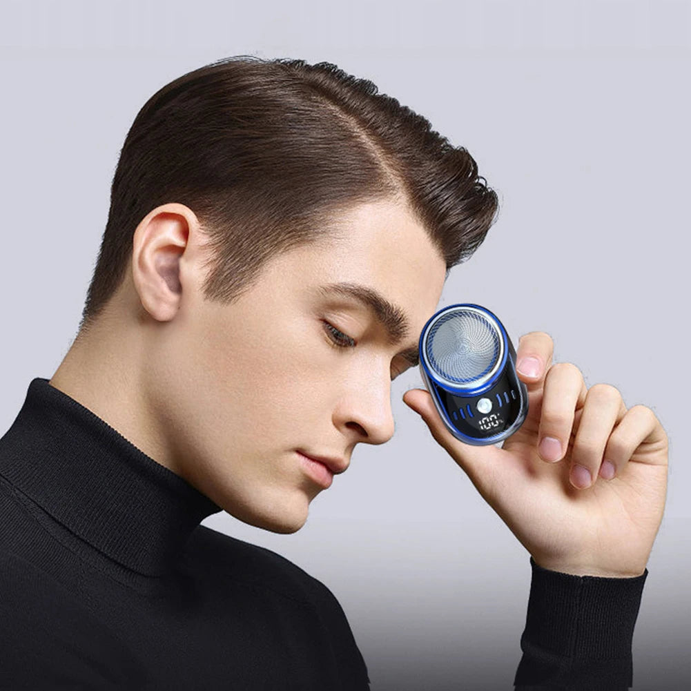 Men Mini Electric Travel Rechargeable Shaver