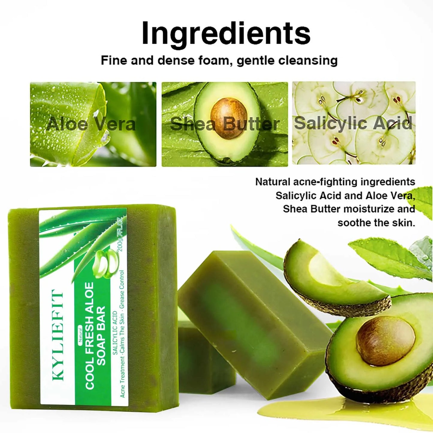 Aloe Vera  Soap Wash for Women & Men