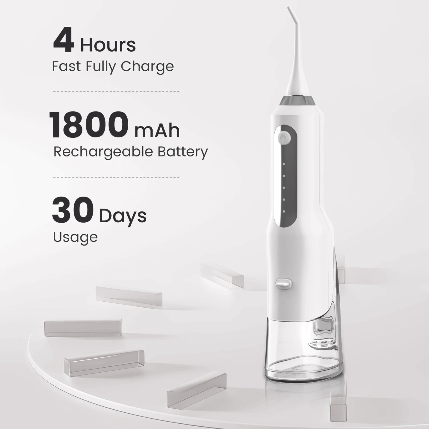 Cordless Rechargeable Electric Oral Water Jet
