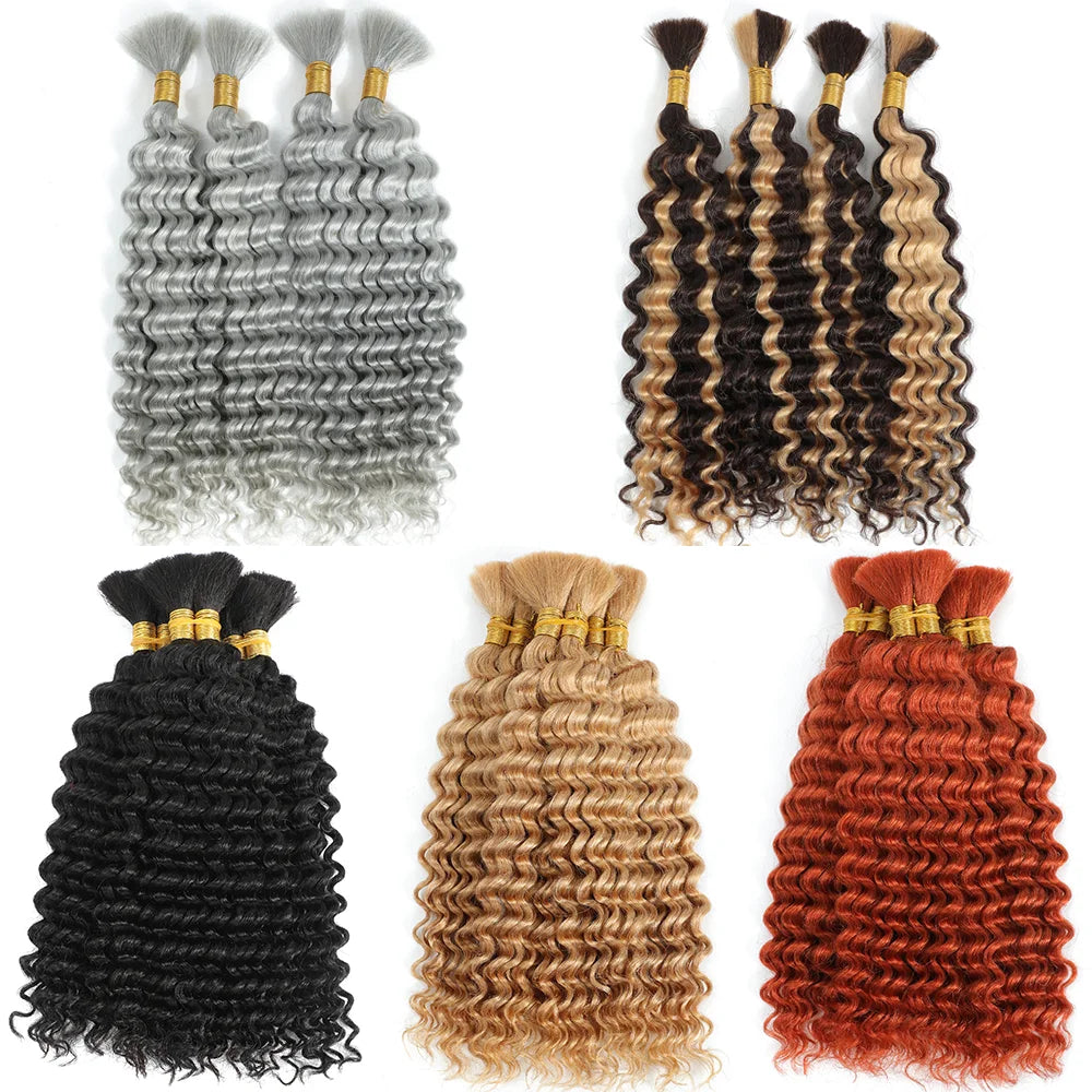 Human Braiding Hair Bundles