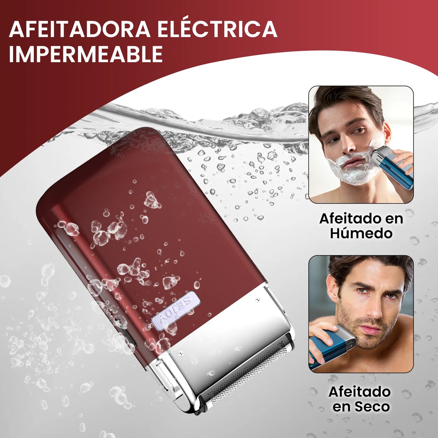 Portable Electric Razor Beard Shaver for Men