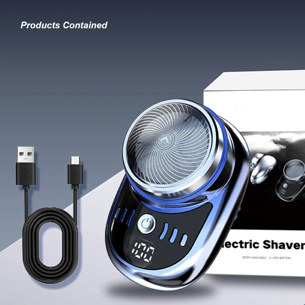 Men Mini Electric Travel Rechargeable Shaver