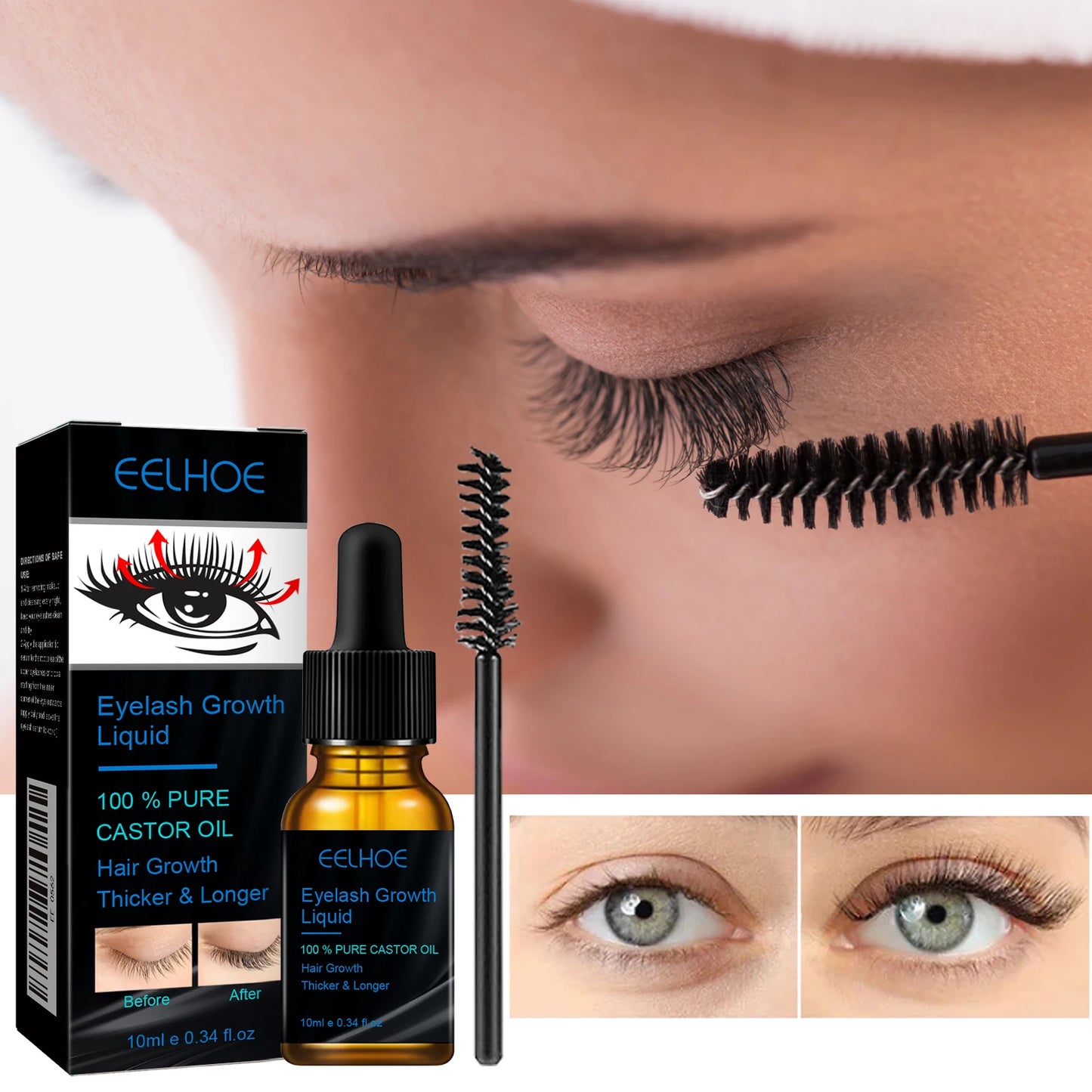 Liquid Eyelash Growth Enhancer Mascara