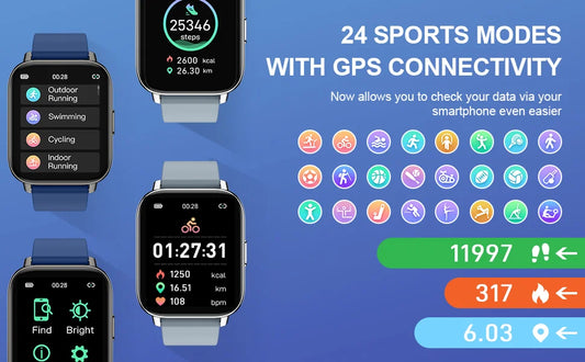 Fitness Tracker Smartwatch