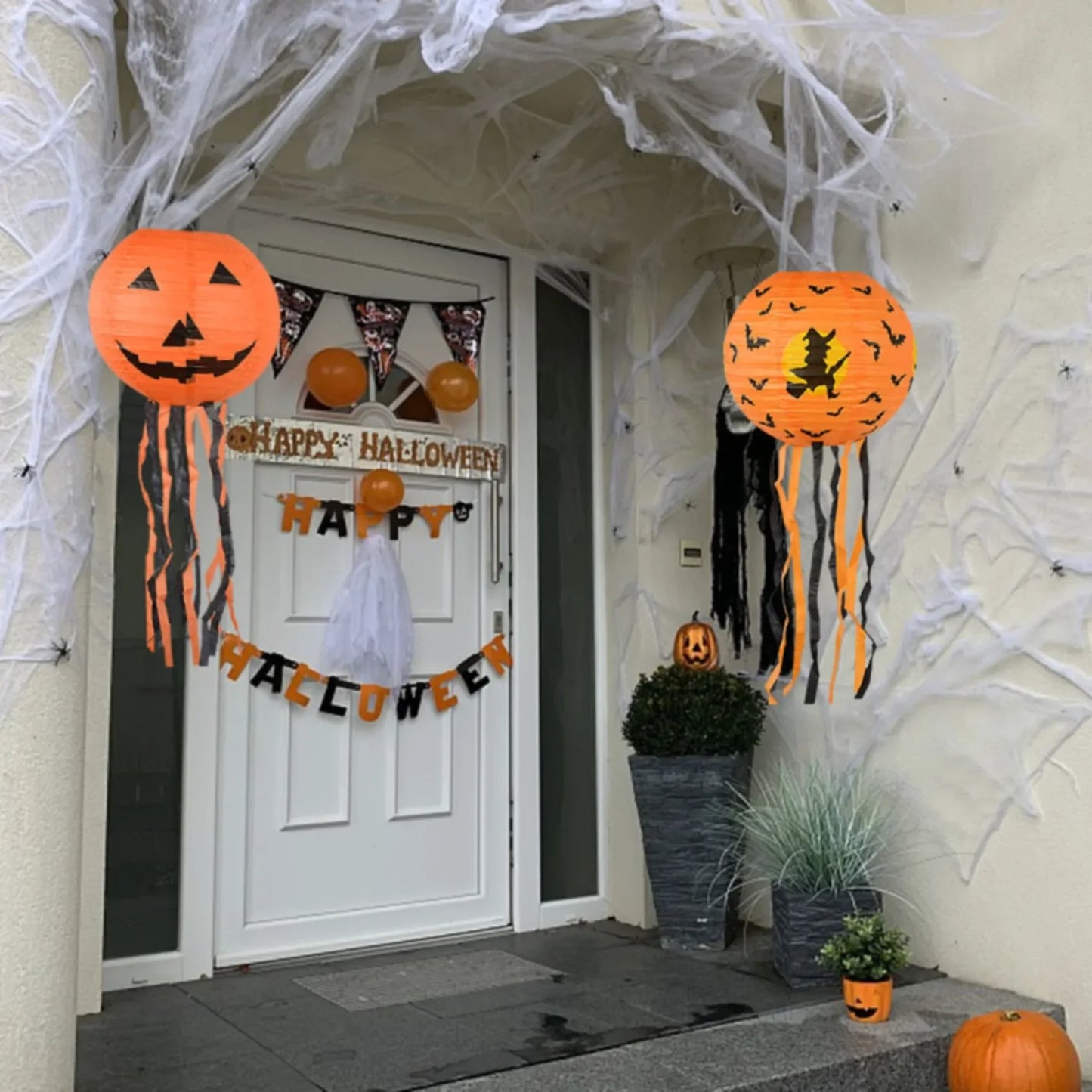 Halloween Paper Lantern Pumpkin