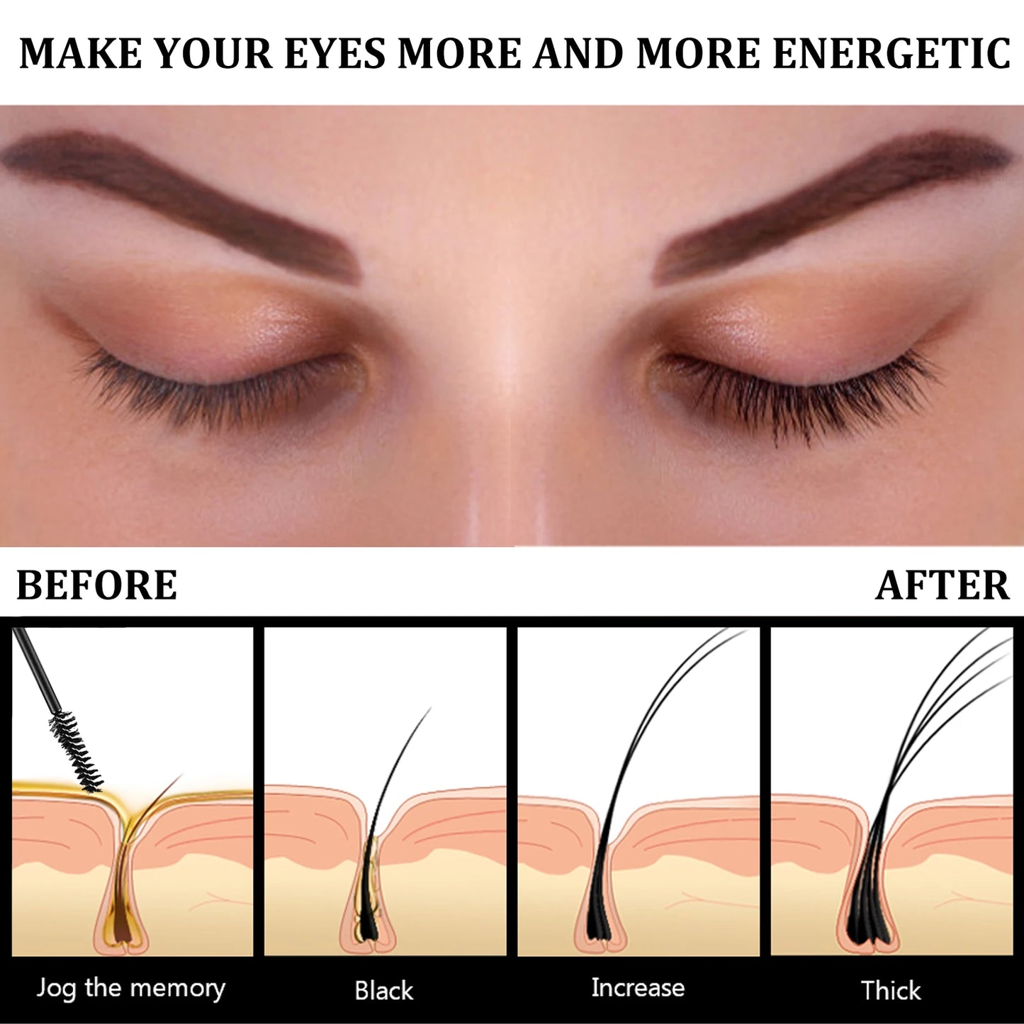 Liquid Eyelash Growth Enhancer Mascara